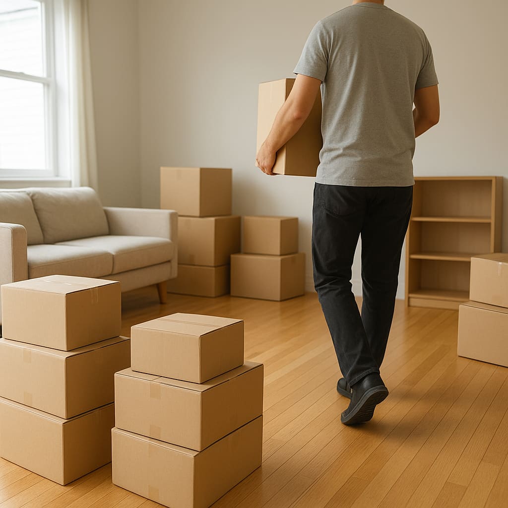 Profesionální vyklízení interiéru